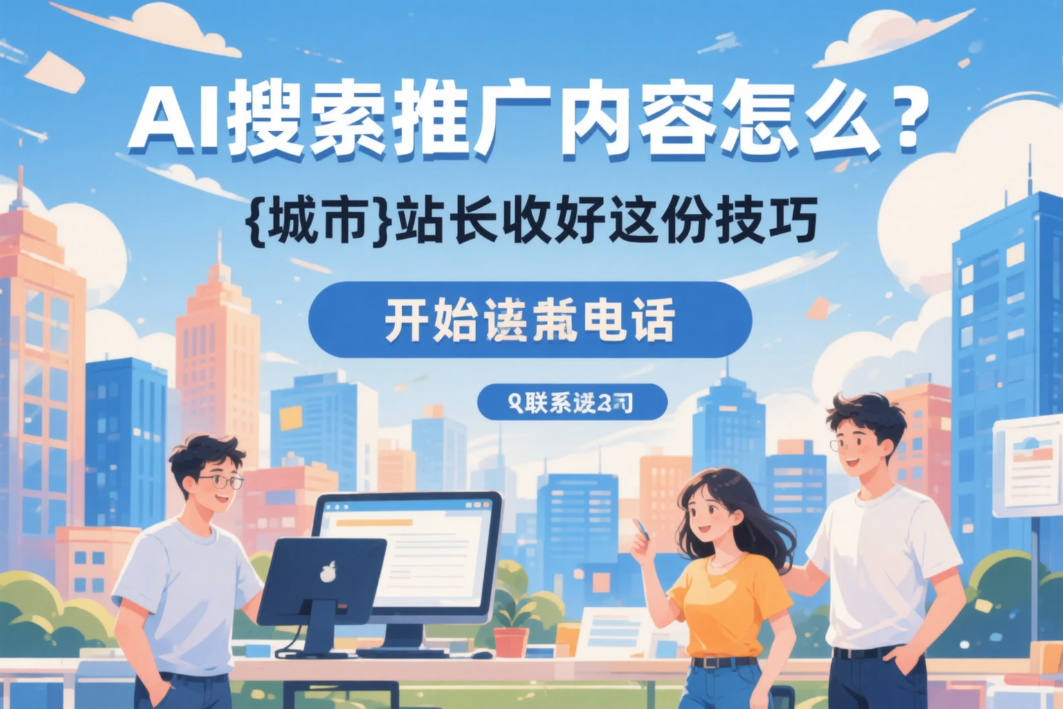 AI搜索推广内容怎么写？广灵站长收好这份技巧