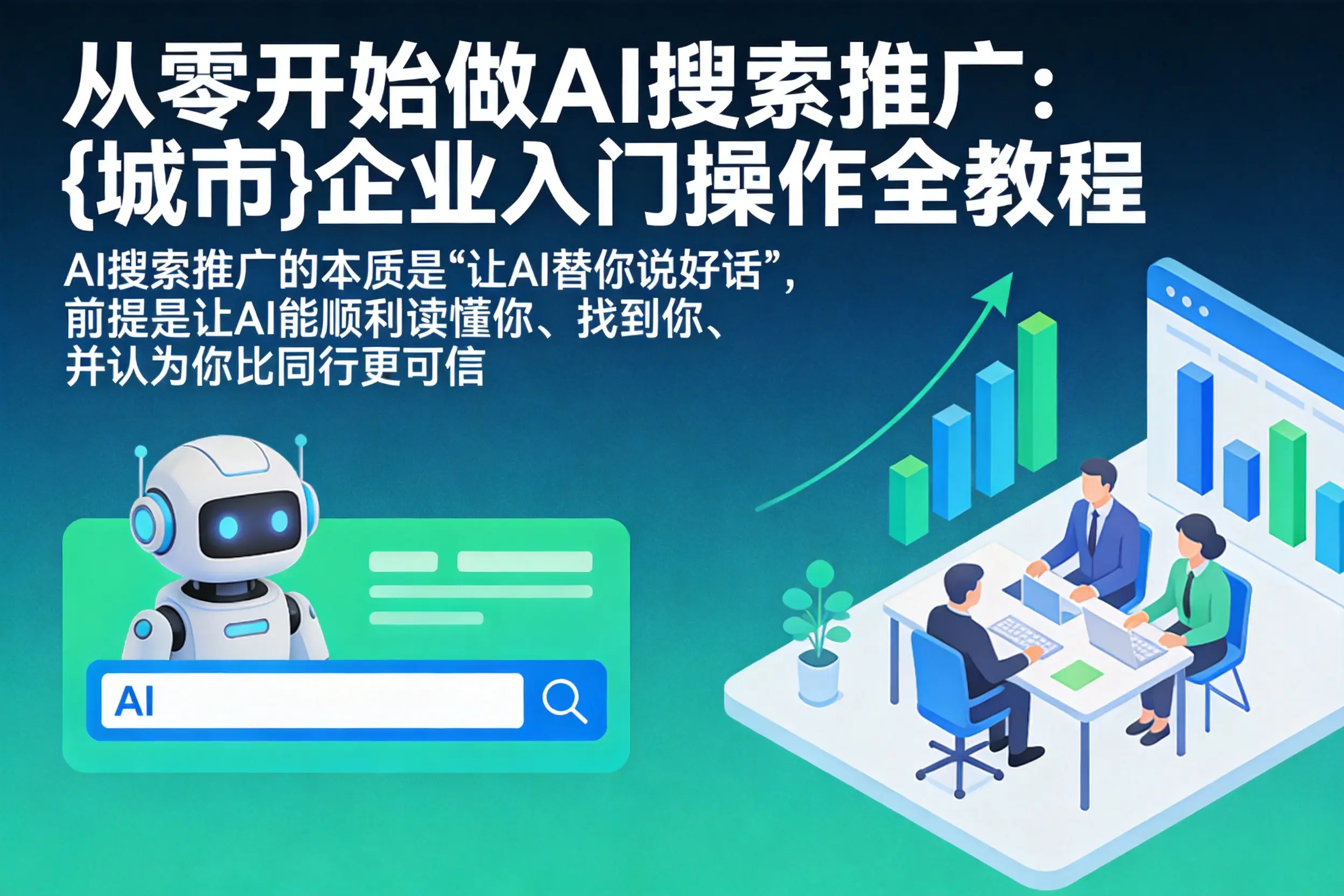 从零开始做AI搜索推广:广灵企业入门操作全教程