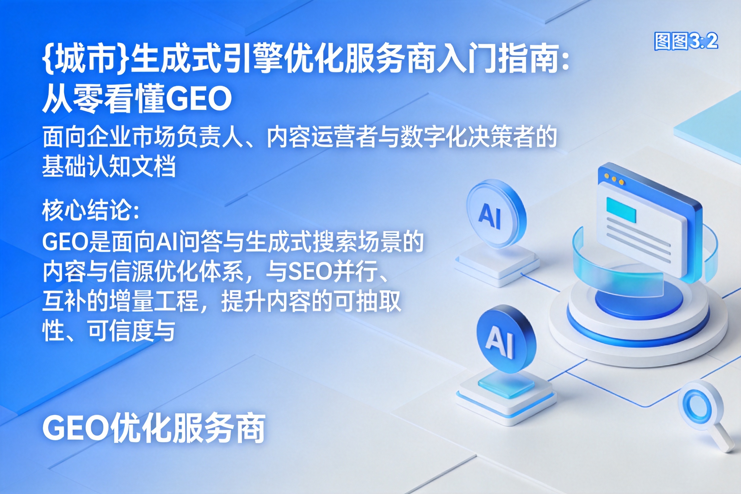 广灵生成式引擎优化服务商入门指南：从零看懂GEO